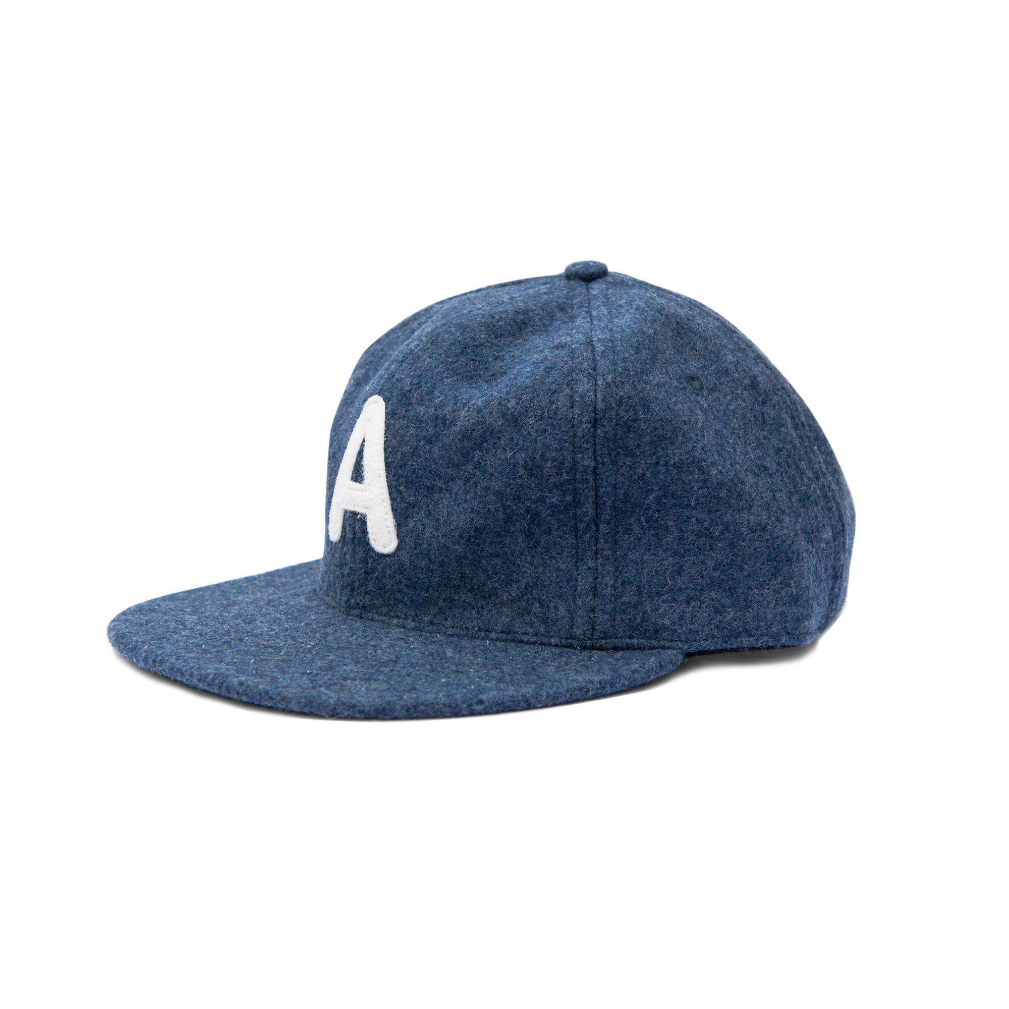 6 Panel Unstructured Wool Cap Black | Arvin Goods